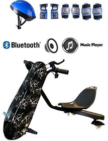 Resim Citymate Drift Car Elektrikli Kaykay Hoverboard Bluetoothlu Işıklı Desen26 - Kask Ve Dizlik 