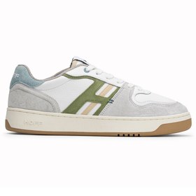 Resim HOFF Beyaz - Gri - Yeşil Erkek Deri Süet Sneaker CAIROLI 