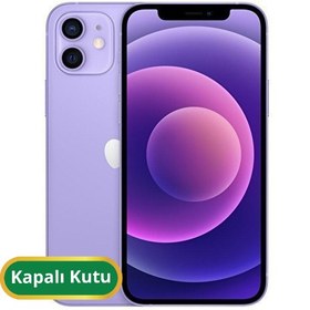 Resim Apple iPhone 12 YD Sıfır Kapalı Kutu | 256 GB Mor 