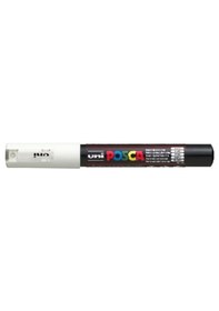 Resim Uni Posca Marker Pc-1M 0.7 Mm White 