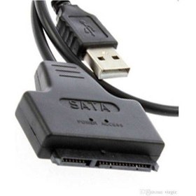 Resim 2.5 Hdd 7+15 Pin Sata 22 Pin Usb 2.0 Harddisk Bağlantı Kablosu 