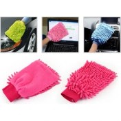 Resim Pratik Mikrofiber Temizlik Eldiveni 