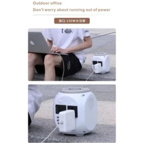 Resim Konfulon CN01 Powerbank 45.000 Mah Kamp Şarj Pd - Beyaz 