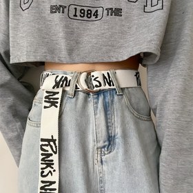 Resim Kadınlar ve erkekler için bel kemerleri, şık ve çok yönlü, pantolonlar için uygun, hip hop ve sokak giyim için 