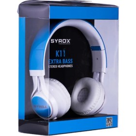 Resim Syrox K11 Mikrofonlu Stereo Kulak Üstü Kablolu Kulaklık 