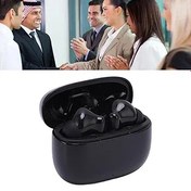 Resim Sxhlseller Dil Tercüman Kulakbuds-144 Dil Için Gerçek zamanlı çeviri, Kablosuz Iletişim Için Yüksek Kaliteli Sesle 5.4 Sürüm (BLACK) 
