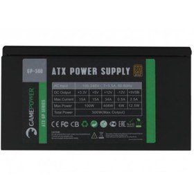Resim Gamepower Gp-500 500 W Power Supply 14cm 80 ( Bronz ) 