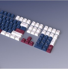Resim Renkli Keycaps Tuş Takımı Mekanik Klavye Tuş Takımı 