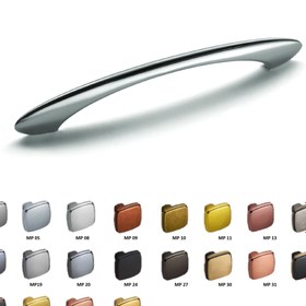 Resim ÇEBİ Mat Antrasit 128 mm Çekme Mobilya Kulbu MP27 (A263128127) 