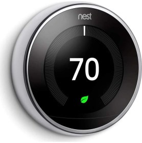 Resim Google Nest Learning Smart Thermostat 3rd Akıllı Termostat Krom 