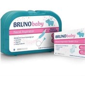 Resim Bruno Nazal Burun Aspiratörü Beyaz + Yedek Uç 10'lu 