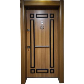 Resim Tezdoor Eskitme ( Abd ) Kabartmalı Model Daire Kapısı, Çelik Kapı, Villa Kapısı 