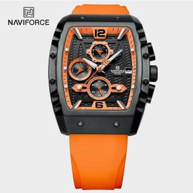 Resim Naviforce Analog Turuncu Silikon Kayışlı Kol Saati 146847816 