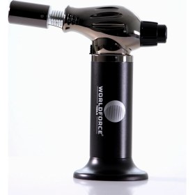 Resim Worldforce Turbo Torch Piezo 1300° Doldurulabilir Jet Pürmüz 2 Alevli 