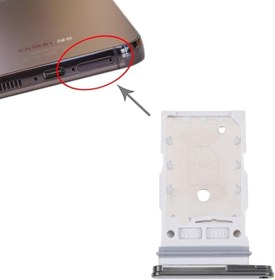 Resim Samsung S23 Plus Uyumlu Sim Tepsisi Sim Kart Yuvası Siyah - Gri 