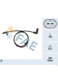 Resim FAE 78210 SENSÖR ABS 204 GLK ÖN SAĞ/SOL 