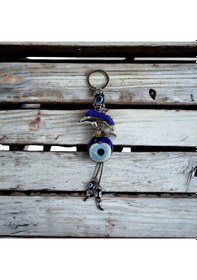 Resim Mixperi Yunus Balıklı Nazar Boncuklu Anahtarlık 