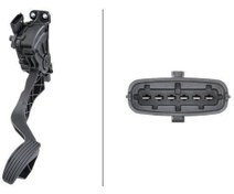 Resim Fiat Albea 1.6 16V Gaz Pedalı Potansiyometreli HELLA Marka 51793539 