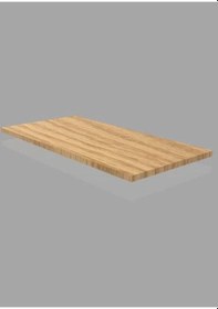 Resim 1 Adet Ahşap Raf - Suntalam Tekli Raf Kızıl-25x90 Cm Çok Renkli 