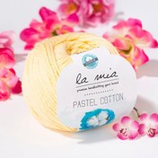 Resim La Mia Pastel Cotton Sarı El Örgü İpi - L060 - 33615 