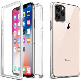 Resim Iphone 11 Pro 360 Derece Kilif Kristal Silikon Seffaf Soft 408158390 