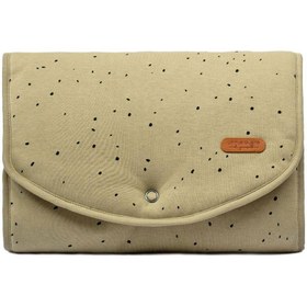 Resim Cepli Alt Açma Minderi Çanta Cosmos Haki Organik Pamuk - Standard 