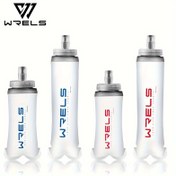 Resim BPA-Free Büyük Çaplı Bisiklet Şişesi Hidrasyon Paketi için TPU Yumuşak Şişe Ağızlık Kapağı ile, Tırmanma Bisiklet Yürüyüş Koşu için Katlanabilir Su Şişeleri 