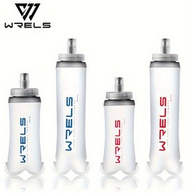 Resim BPA-Free Büyük Çaplı Bisiklet Şişesi Hidrasyon Paketi için TPU Yumuşak Şişe Ağızlık Kapağı ile, Tırmanma Bisiklet Yürüyüş Koşu için Katlanabilir Su Şişeleri 
