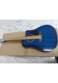 Resim J&d Guitars- Ag-6c/bls Kesik Jumbo Kasa Akustik Gitar 