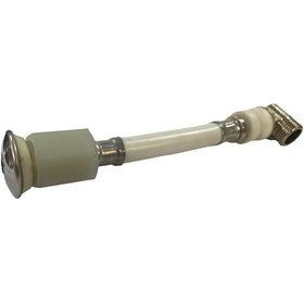 Resim Asma Klozet İçin Dirsekli Taharet Hortumu 9 Cm Düz Uç - Mg-292981 