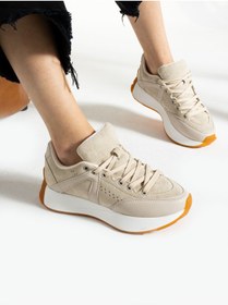 Resim Alemdar Shoes ANNA Vizon Kadın Sneakers 