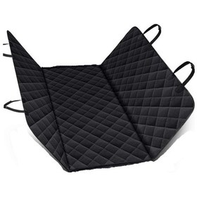 Resim Zifona Araç Içi Arka Koltuk Kılıfı Köpek Örtüsü 160 X 150 Cm Siyah 