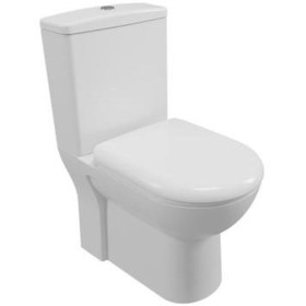 Resim Eca Serel Friendly Duvara Sıfır Kanalsız Klozet Ve 39 Cm Rezervuar 6785sts110h 