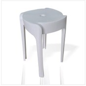 Resim Büyük Geniş Uzun Sağlam Kırılmaz 45 cm Oturak Tabure 
