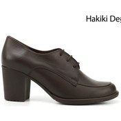 Resim Gönderi R Kadın Kahve Antik Bağcıklı Orta Kalın Topuklu Hakiki Deri Oxford Ayakkabı Gdza13424071 Kahve 
