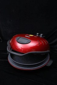 Resim Tandır Lahmacun,pizza,ekmek Yapma Makinası Gri 2000 W - Kırmızı 