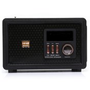 Resim NNS Bluetooth Hoparlör Subwoofer Fm Am Sw Radyo Usb Tf - Siyah 