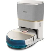 Resim Philips Homerun 7000 Serisi Islak & Kuru Mop Özelliği Ultra Yüksek Emiş Gücü Aqua Istasyonlu Premium Robot Süpürge 