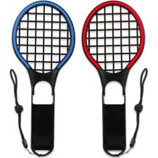 Resim Cbtx Dobe Renkli Tenis Raketi Küçük Saplı İki Renkli Spor Tenis Raketi Anahtarı Uyumlu 