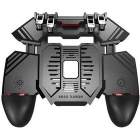 Resim Wenlin Ak77 Pubg Oyun Kumandası: 6 Parmak Tetikli, Soğutma Fanlı, İos/android Uyumlu Şarj Edilebilir Mobil Oyun Cihazı 