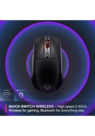 Resim Steelseries Rival 3 Wireless Gen 2 Oyuncu Faresi 2.4ghz Ve Blue 