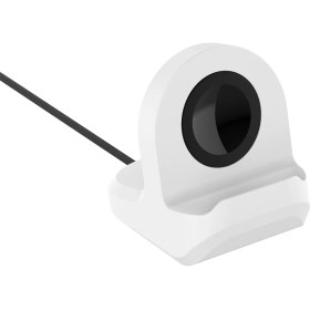 Resim Zshskj Samsung Galaxy Watch4 Için Klasik / Galaxy Watch4 Evrensel Silikon Şarj Standı Tutucu Şarj Kablosu Olmadan (Yurt Dışından) 