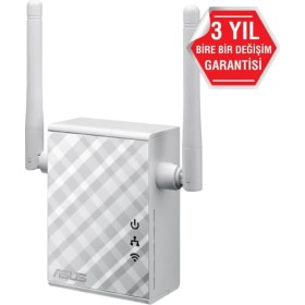 Resim Kaia Life Asus RP-N12, N300, 300MBPS, 2.4ghz Wps Butonu, 1port Megabit Lan, Menzil Genişletici 