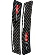 Resim Cloudstore 2 Adet Karbon Fiber Jant Çıkartması - Çizilmeye Dayanıklı Kenar Koruyucu Tüm Araçlar İçin 