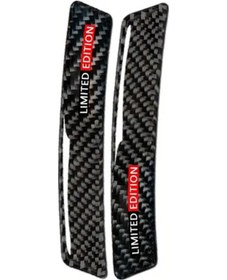 Resim Cloudstore 2 Adet Karbon Fiber Jant Çıkartması - Çizilmeye Dayanıklı Kenar Koruyucu Tüm Araçlar İçin 