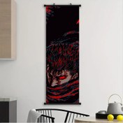 Resim 1 adet Anime-Inspired Siyah ve Kırmızı Duvar Sanatı Yay - Modern Renkli Tuval, Plastik Çerçeve ile, Yatak Odası, Ofis, Oturma Odası Dekoru için Mükemmel - Anime Severler için İdeal Hediye, Anime Odası Dekoru 