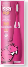 Resim Foreo ISSA Kids Çocuk Diş Fırçası (5-12 Yaş Için), Rose Nose Hippo 