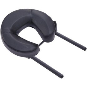 Resim Suntek Masaj Masası Yüz Beşiği Ve Yastık Alüminyum Siyah 