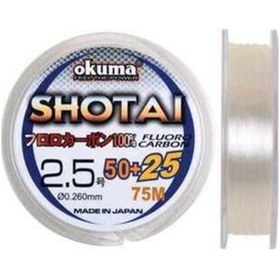 Resim Okuma Shotai Fluorocarbon 75 Mt 0,205 Mm Misina t9011-55022 Tek Renk 
