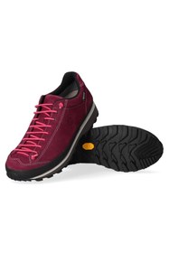 Resim Lomer Italy Bio Naturale MTX Waterproof Vibram Full Çarşak Deri Kadın Ayakkabı Cardinal/Pink 